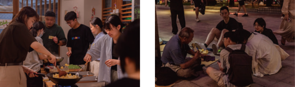 Students NTNU prepared and delivered meals for people experiencing homelessness